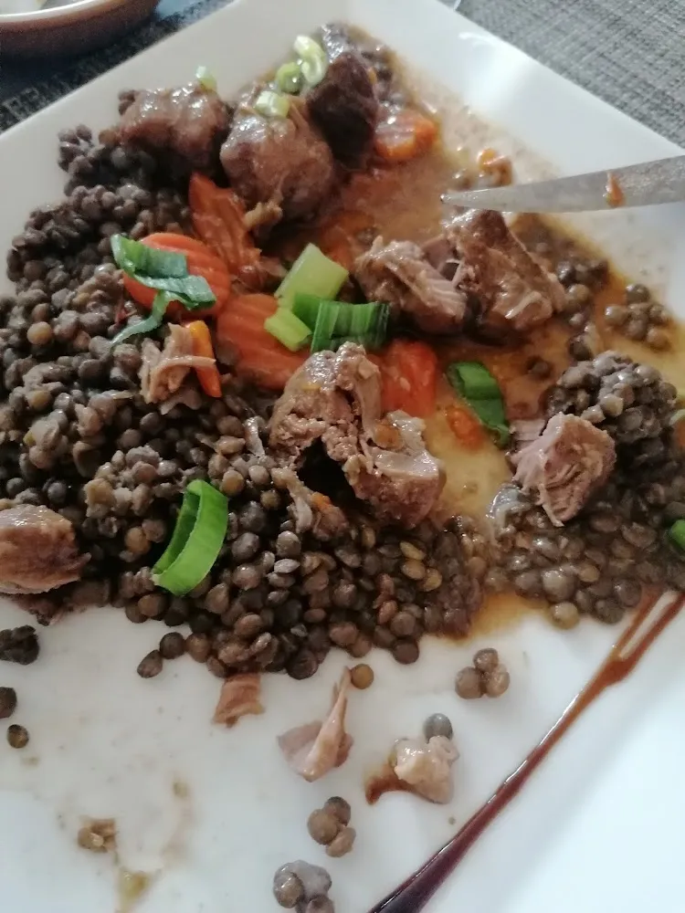 Joue de Bœuf Lentilles